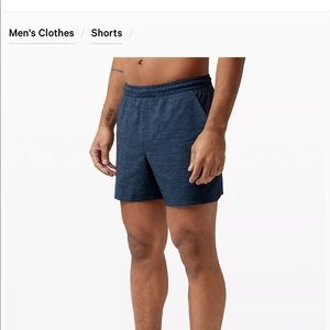 Lululemon Pace Breaker Short 5" Linerless